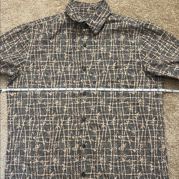 Island Shores Men's Aloha Shirt Patterned Button Down Shirt Size Small - Picture 5 of 9